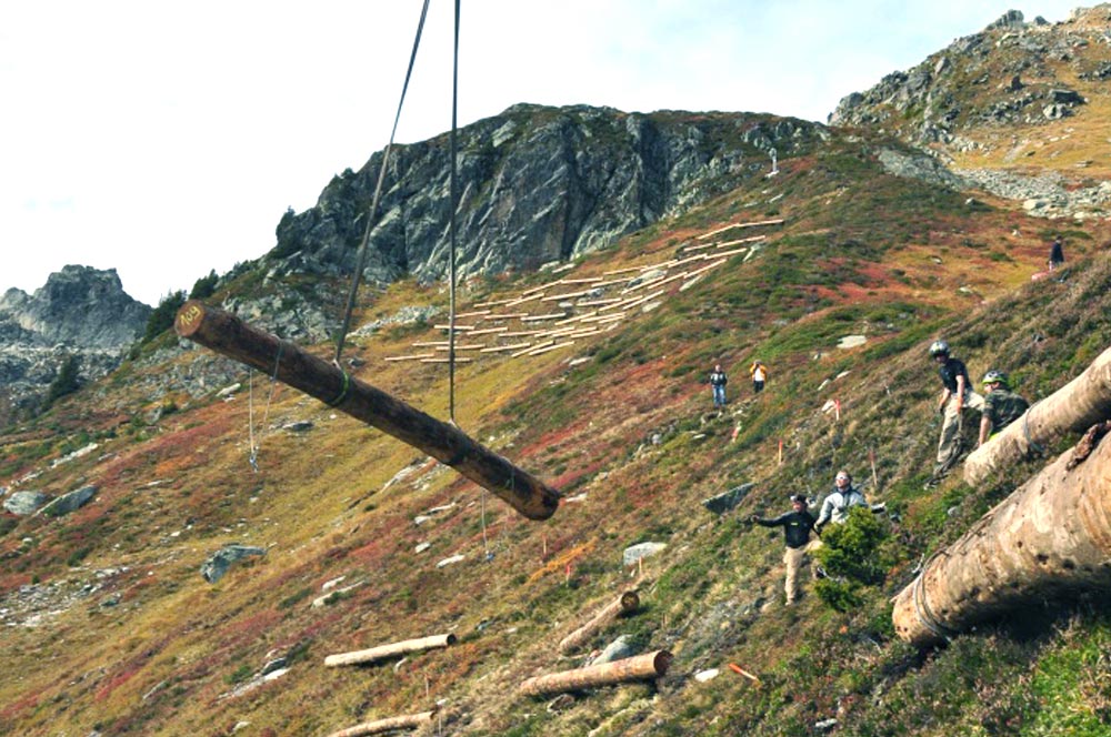 Reptation et transport de la neige par le vent